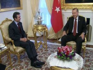 Erdoğan, Rasmussen görüşmesi sona erdi