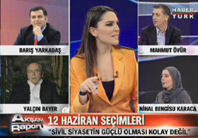 Hürriyet yazarının başörtü rahatsızlığı VİDEO