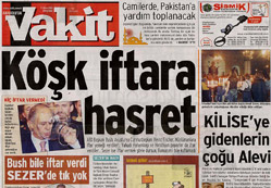 Vakit, Sezer'i çok kötü yakaladı