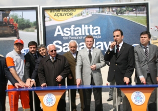 2011'de hedef 110 bin ton asfalt