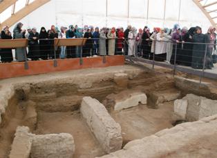 KARMEK kursiyerleri Çatalhöyük'ü gezdi