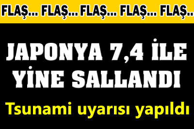 Japonya yine sallandı