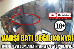 Silahlı baskın kamerada!