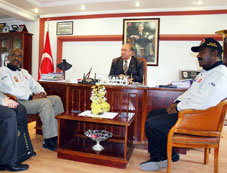 Sudanlı polisler Konya'da