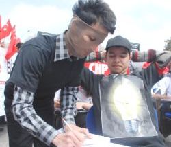 CHP'den YGS protestosu!
