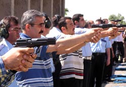 Polisin bahar atışları başladı