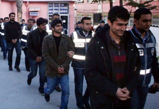Konya'daki terör örgütü operasyonu