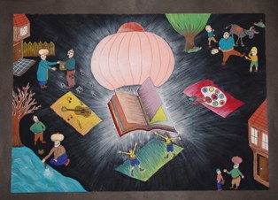 Akşehir'de resim yarışması