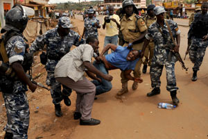 Uganda'da muhalif lider tutuklandı