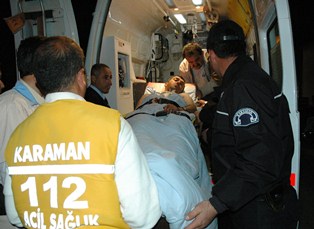 Beylik tabancası canını kurtardı