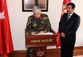 Orgeneral Özel, Vali Doğan’ı ziyaret etti