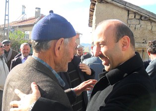 Harun Tüfekçi Seydişehir'de