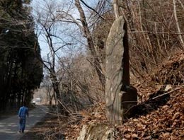 Japon köyünü dalgalardan koruyan taş