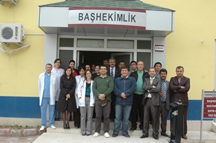 Tayini çıkan iki doktora veda