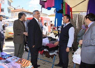 Esnaf Yerlikaya'ya söz verdi!