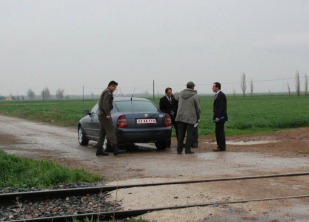 Yıldız, hemzemin geçitte incelemelerde bulundu