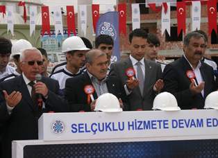 Selçuklu Belediyesi'nden bir temel daha