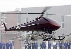 En büyük insansız helikopter gökyüzünde