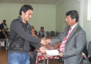 Genç girişimcilere sertifikaları törenle verildi