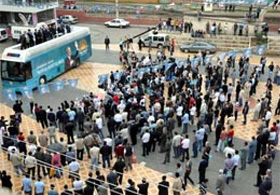 Kurtulmuş'a miting şoku!