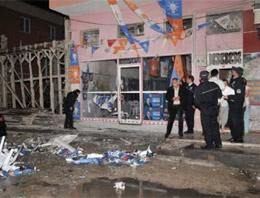 AK Parti seçim bürosuna molotoflu saldırı!