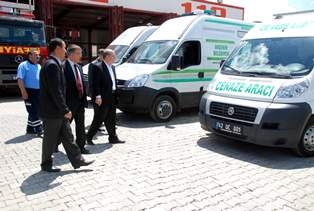 Akşehir Belediyesi araç filosuna 3 yeni araç