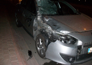 Üst geçiti kullanmayınca canından oldu