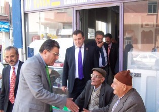 Demokrat Parti Seydişehir'e çıkarma yaptı