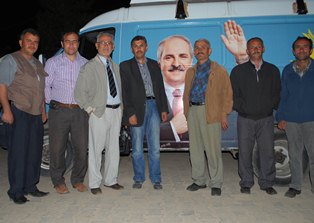HAS Parti adayları ziyaretlere devam ediyor