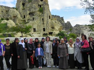 Şehit ailelerine Kapadokya gezisi