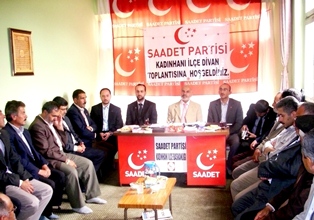 SP Kadınhanı'nda ilçe divan toplantısı yaptı