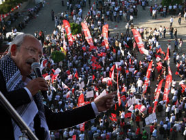 CHP Mardin'de meydanı dolduramadı