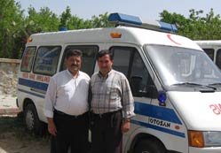 Osmancık ambulansına kavuştu
