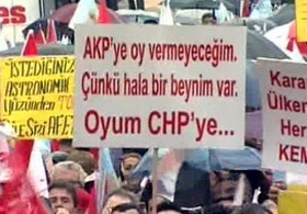 Hizaaaya geç ! Demokrasi geliyor...