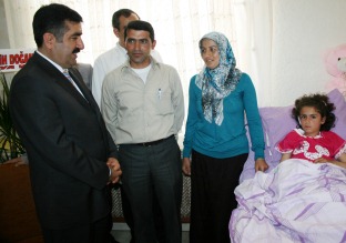 Vali Doğan'dan Fatmanu'ra ziyaret