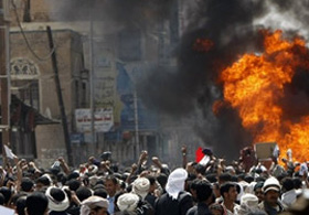 Yemen Başkanlık Sarayı'na saldırı