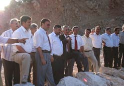 Derebucak’ta inceleme yaptılar