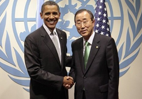 Obama'dan Ban'a destek