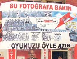 CHP'den Fethullah Gülen'li seçim afişi
