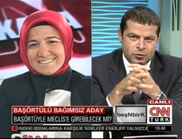 Başörtülü aday muhafazakar medyaya çattı!