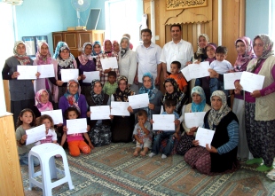 Karapınar'da sertifika töreni