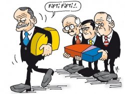 Hürriyet'in seçim karikatürü