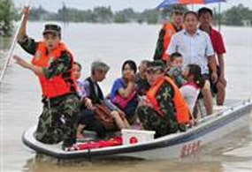 Çin'de sel 94 can aldı