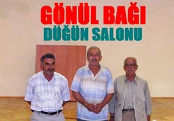 Gönülbağı fakirler için düğün salonu