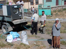 Akşehirde seyyar çamaşır makinesi