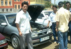 Oto pazarı hizmete girdi