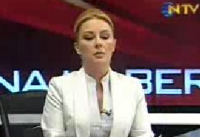 NTV'de güldüren canlı yayın kazası!