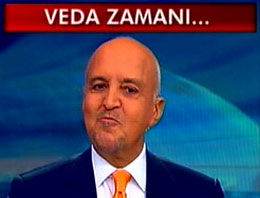 Ekrana ve köşesine veda etti! VİDEO