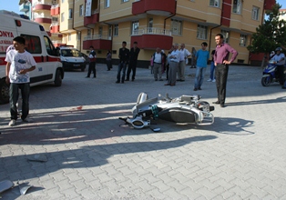 Beyşehir'de trafik kazası: 1 yaralı