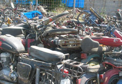 2 bin 136 motosiklet toplandı